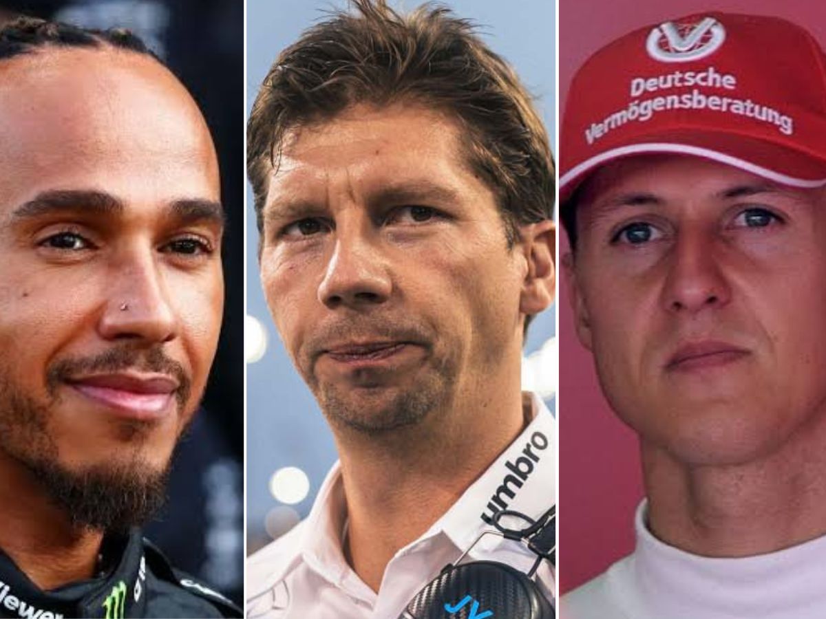 Former Mercedes man James Vowles claims Lewis Hamilton’s ‘natural talent’ trumps Michael Schumacher