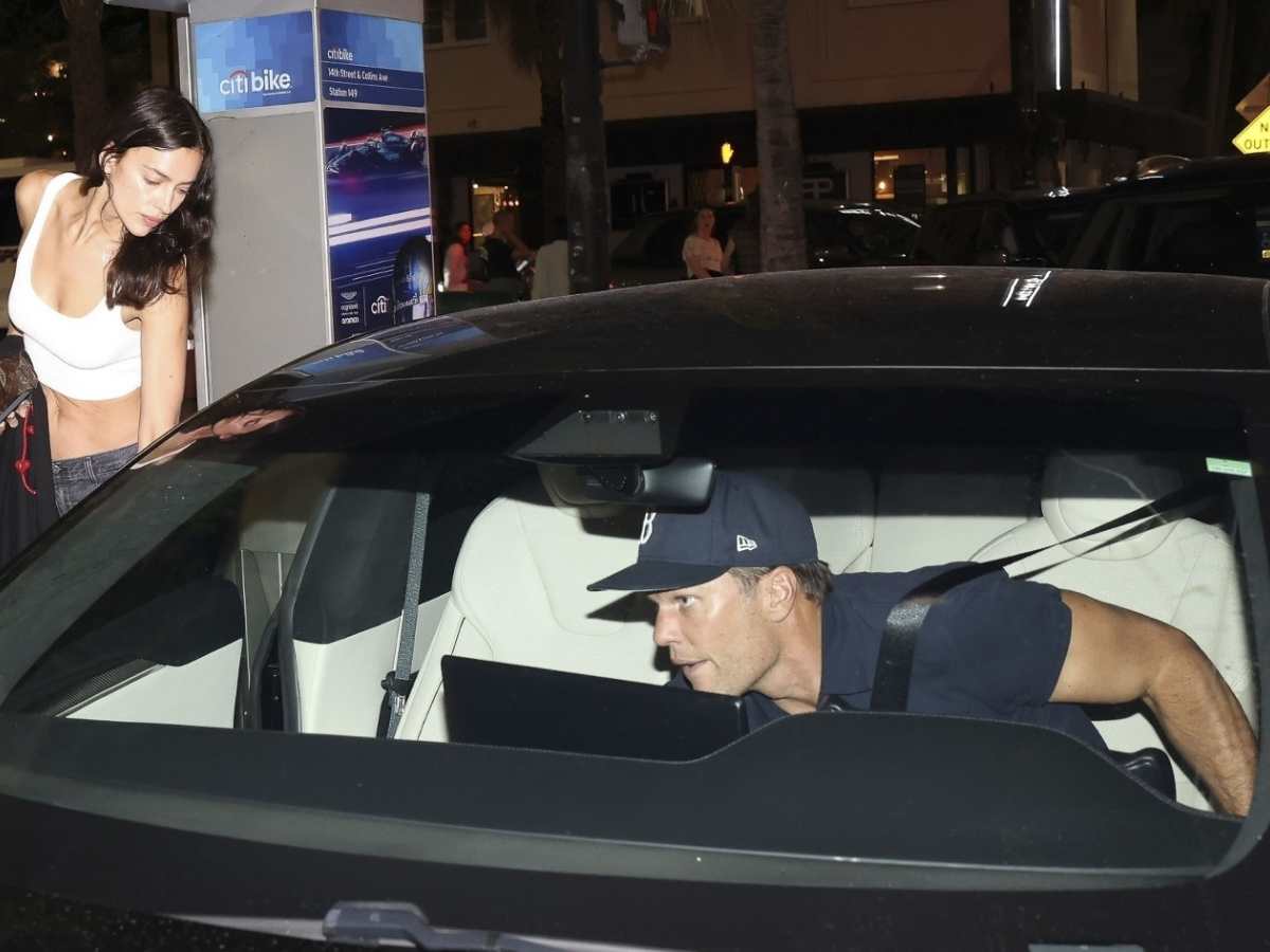 Tom Brady and Irina Shayk spotted at Leonardo DiCaprio’s private party