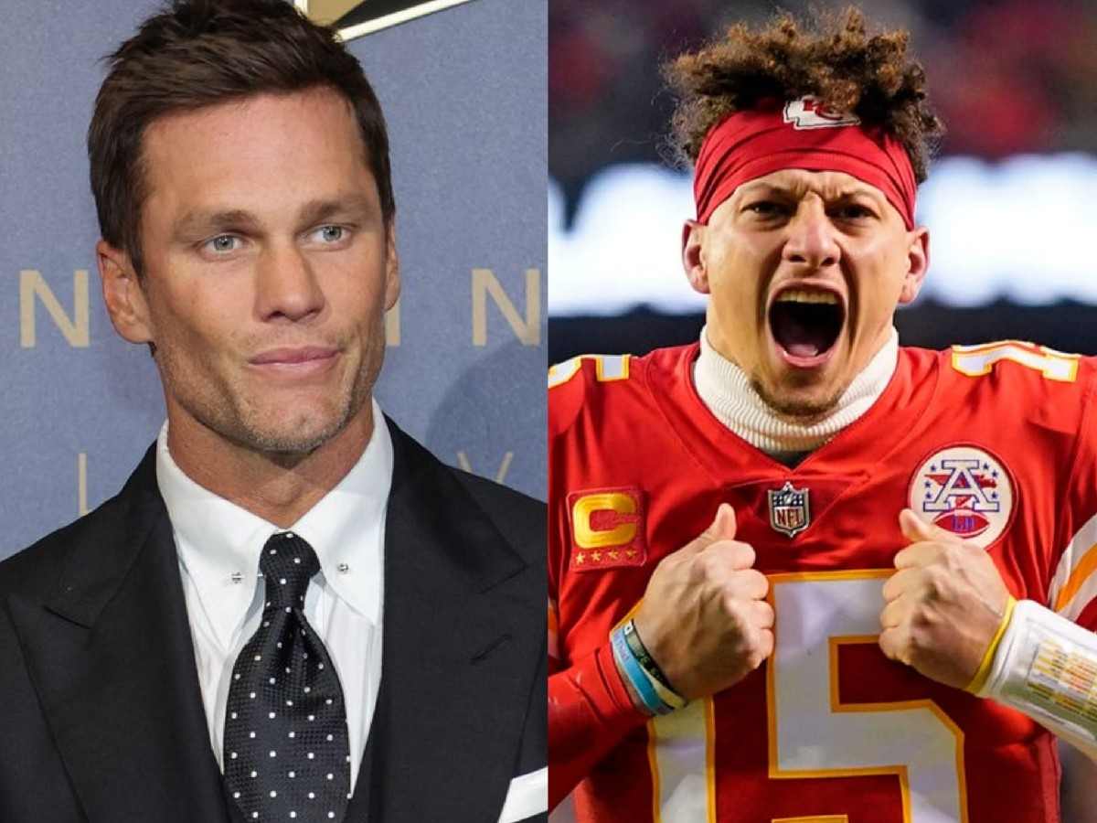 Tom Brady and Patrick Mahomes