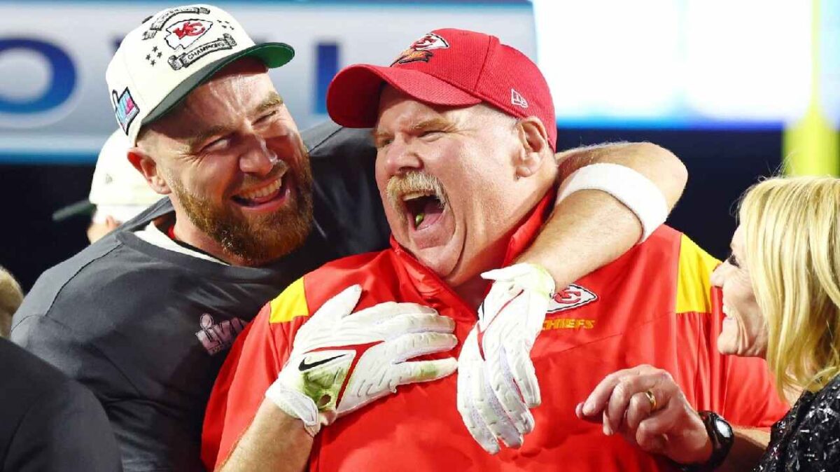 Travis Kelce Andy Reid Chiefs