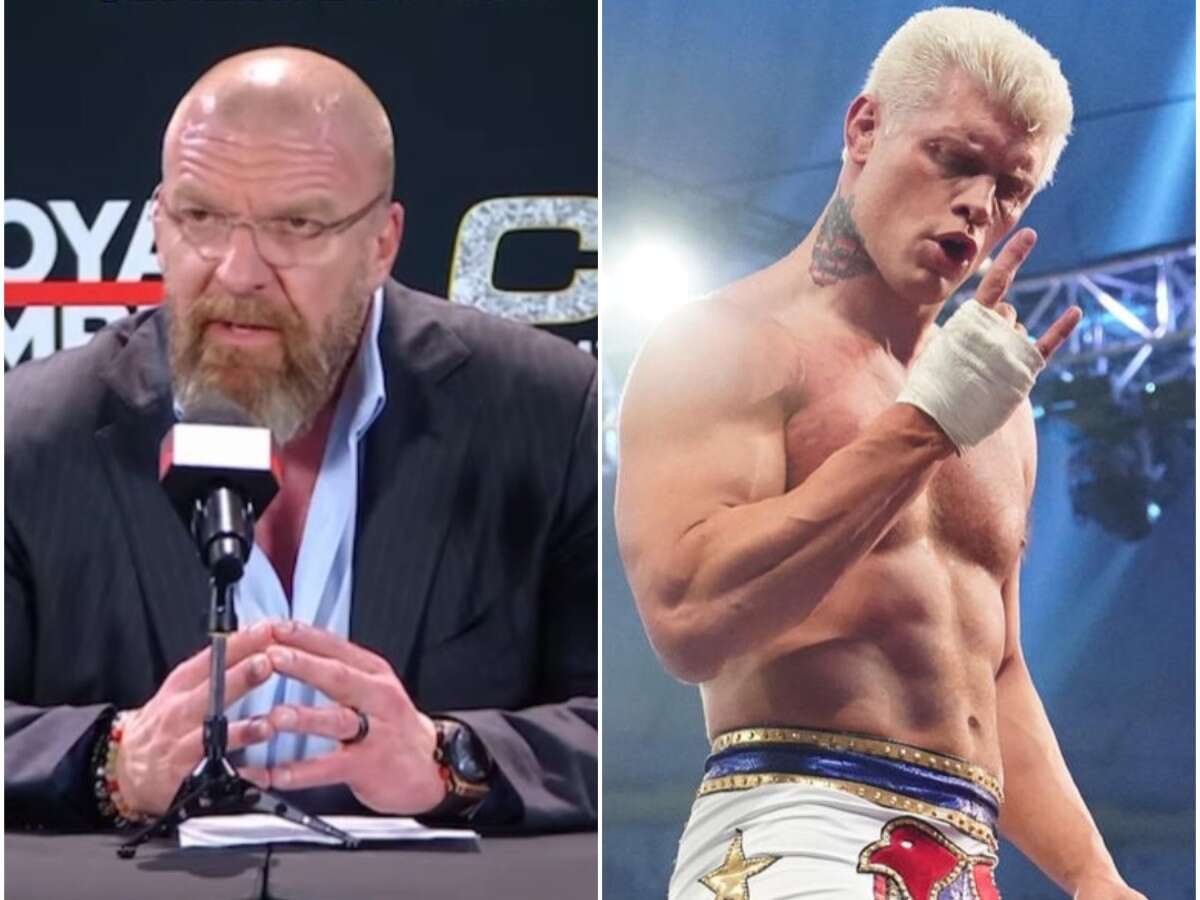 Triple H reveals being worried by Cody Rhodes actions after winning the Royal Rumble twice in a row