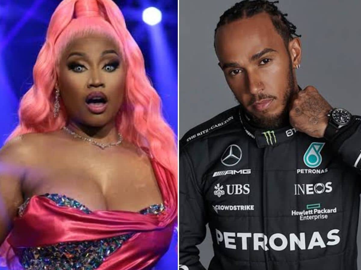 WATCH: Lewis Hamilton questions Nicki Minaj’s ‘lil’ judgement in funny X back-and-forth