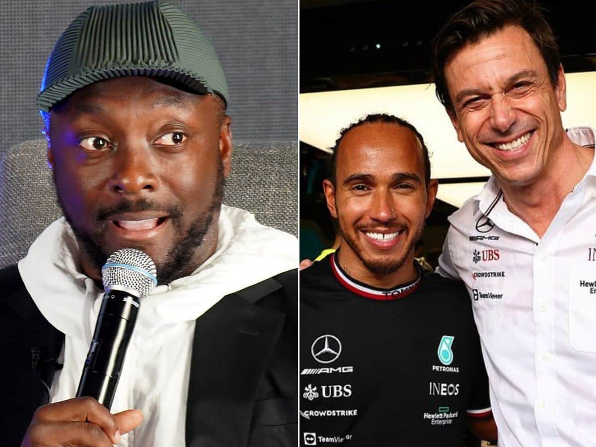 American rapper Will.i.am. claims he is ‘super optimistic’ for Mercedes’ 2024 season, calls them ‘an awesome team’