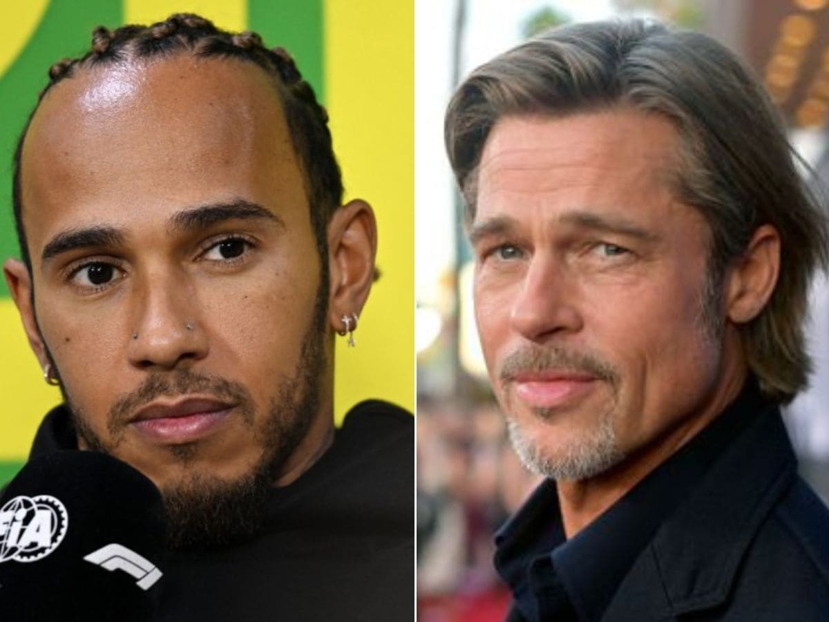 WATCH: Lewis Hamilton’s $140 million budget movie starring Brad Pitt shoots a scene at Daytona International Speedway