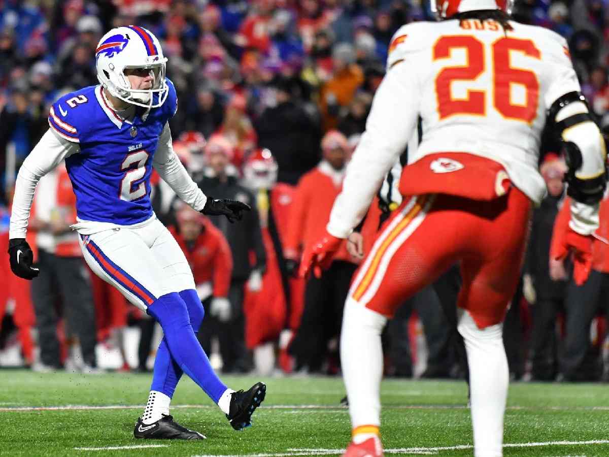 Tyler Bass Chiefs Bills Josh Allen