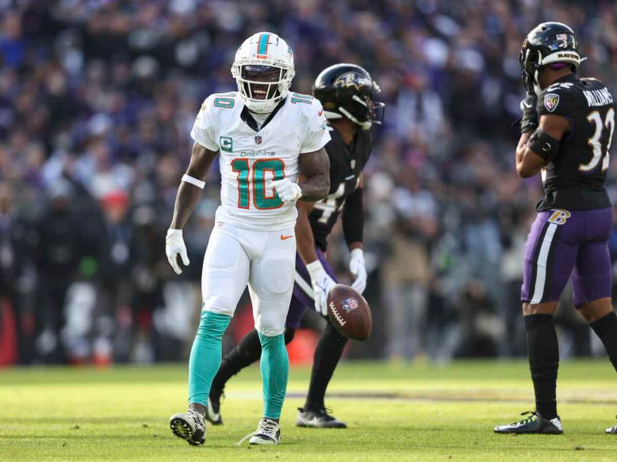 Tyreek Hill has a STRONG ‘4-word’ message after Dolphins’ awful 19-56 loss to the Ravens