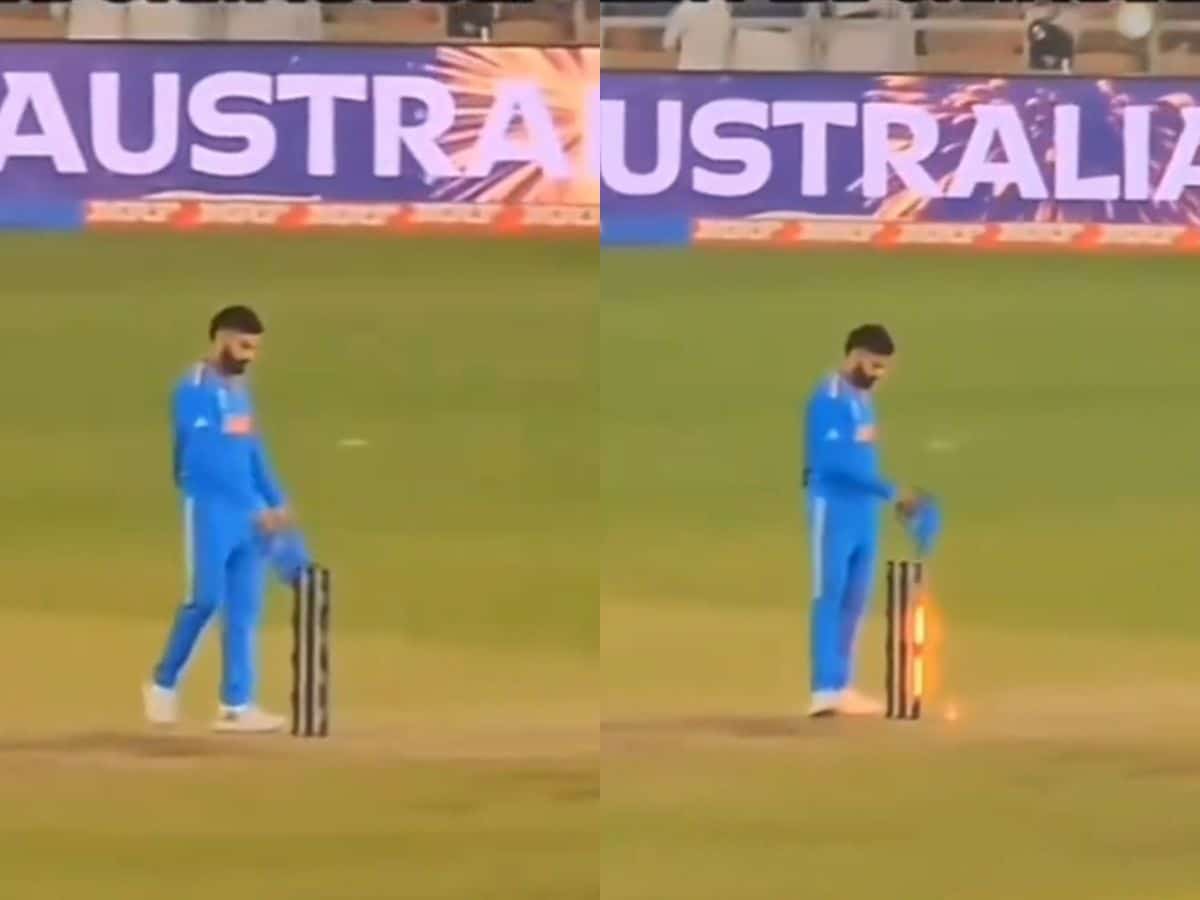 WATCH: Unseen video of a DEJECTED Virat Kohli after India’s World Cup final loss goes viral