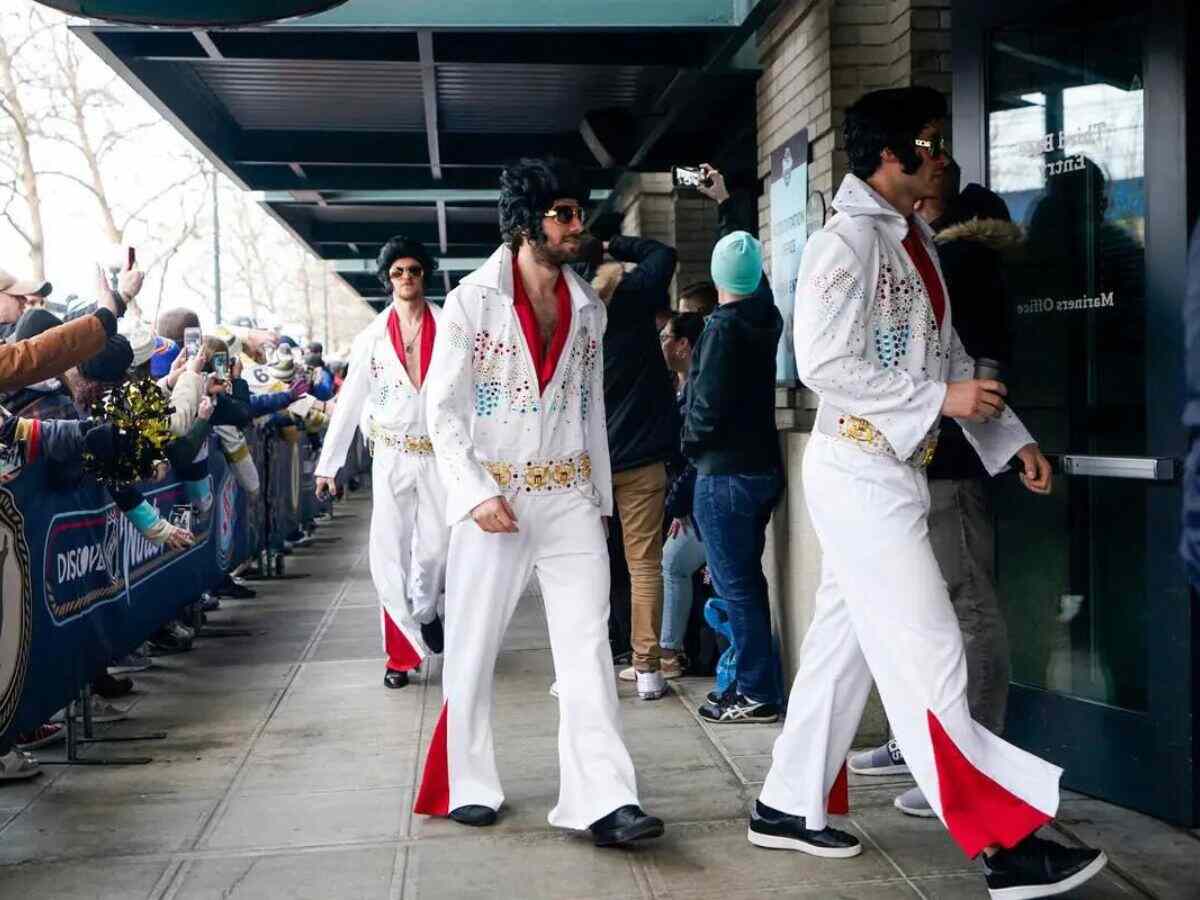 “Ultimate cringe team” – NHL fans mercilessly BERATE Golden Knights for dressing up as Elvis Presley for Winter Classic showdown against Kraken