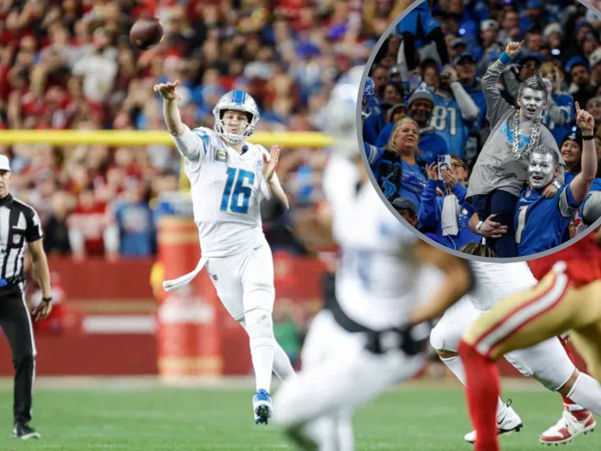 WATCH: Visiting Detroit fans start a loud “Jared Goff” chant in Levi’s Stadium after a dominant first half from the Lions