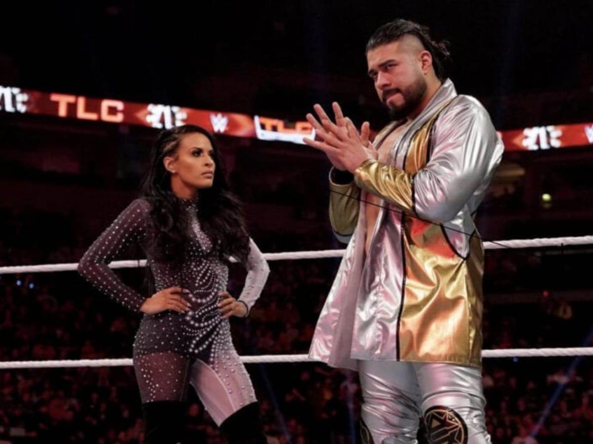 Zelina vega and Andrade El Idolo (