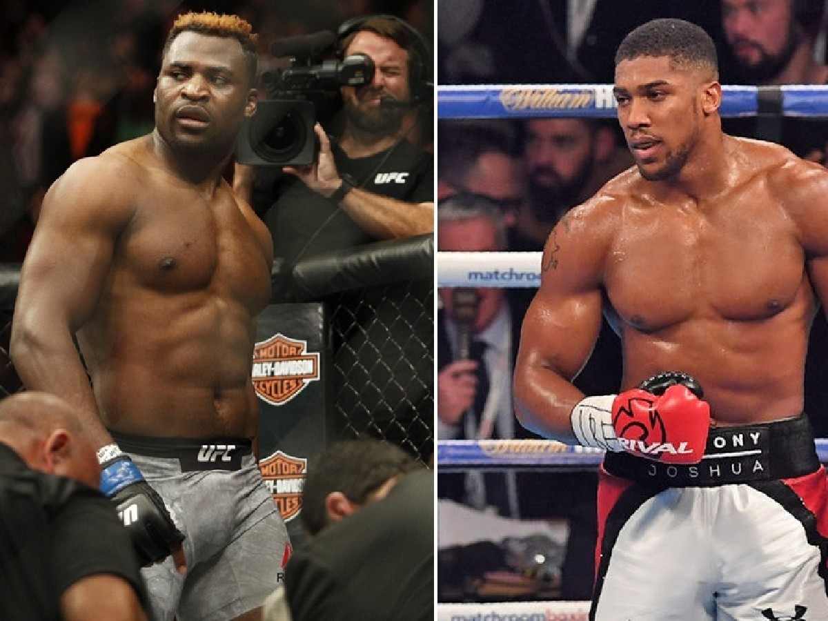 “Heard he doesn’t have a chin…” Francis Ngannou has SAVAGE response to Team Anthony Joshua’s ‘easy money’ comment