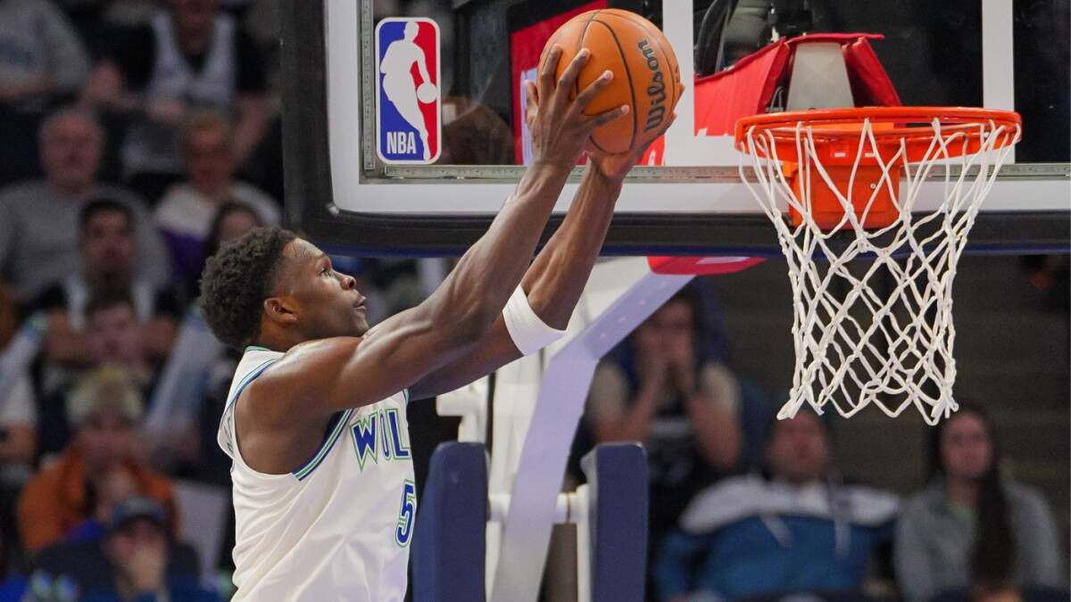 “Sh*t was nasty I ain’t gonna lie!” Anthony Edwards reacts to SENSATIONAL self alley-oop dunk against Grizzlies