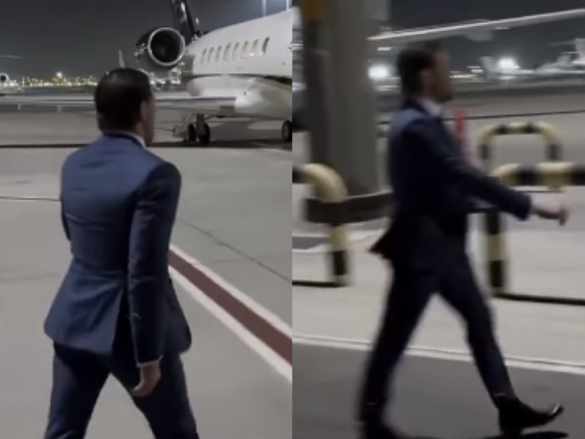 WATCH: Conor McGregor turns down Rolls Royce to walk to private jet showing off LAVISH lifestyle