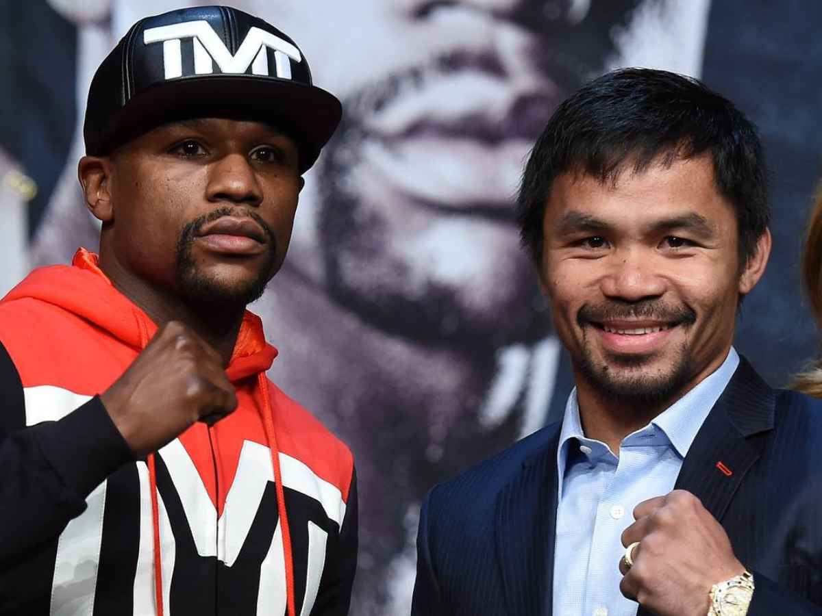 Manny Pacquiao announces his rematch with Floyd Mayweather