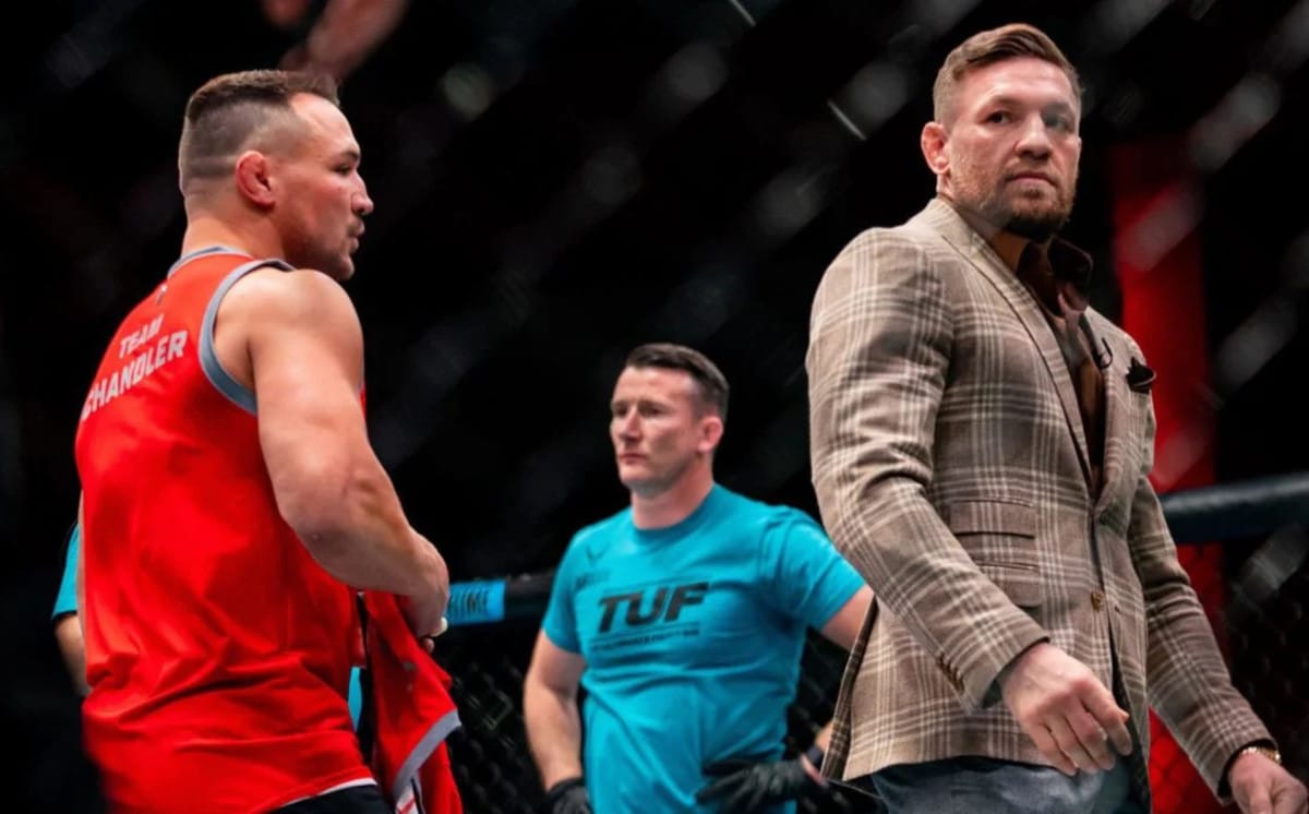 Fight fans react to Michael Chadler's reaction to Conor McGregor's fight announcement