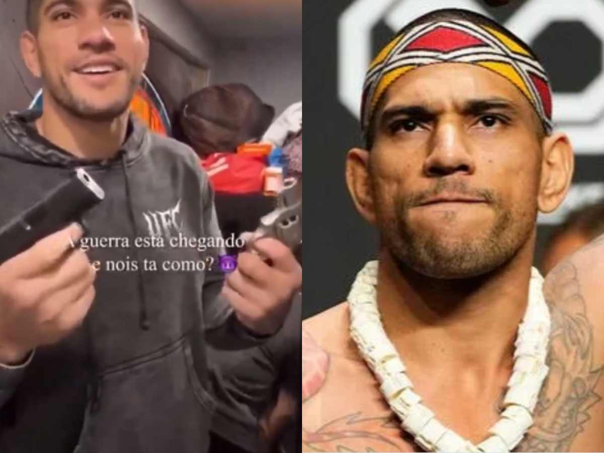 “That’s the Brazilian trigger discipline” – UFC champ Alex Pereira’s gun-handling skills ‘TRIGGERS’ fans