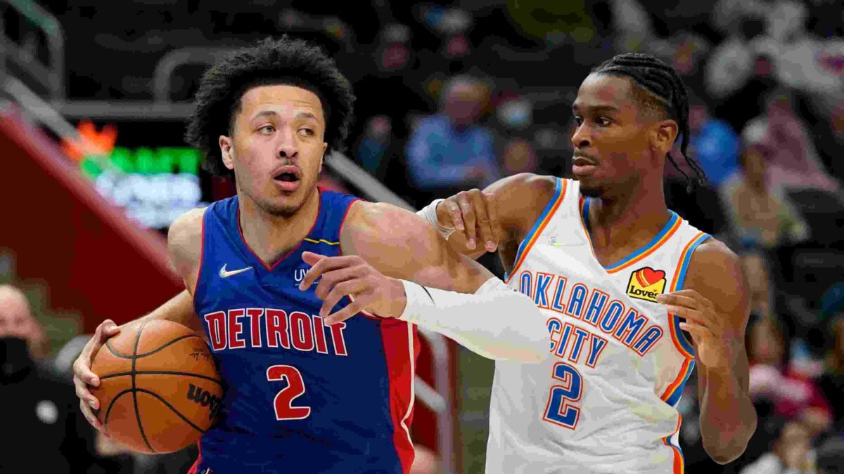 Detroit Pistons vs Oklahoma City Thunder (Via The Oklahoman)