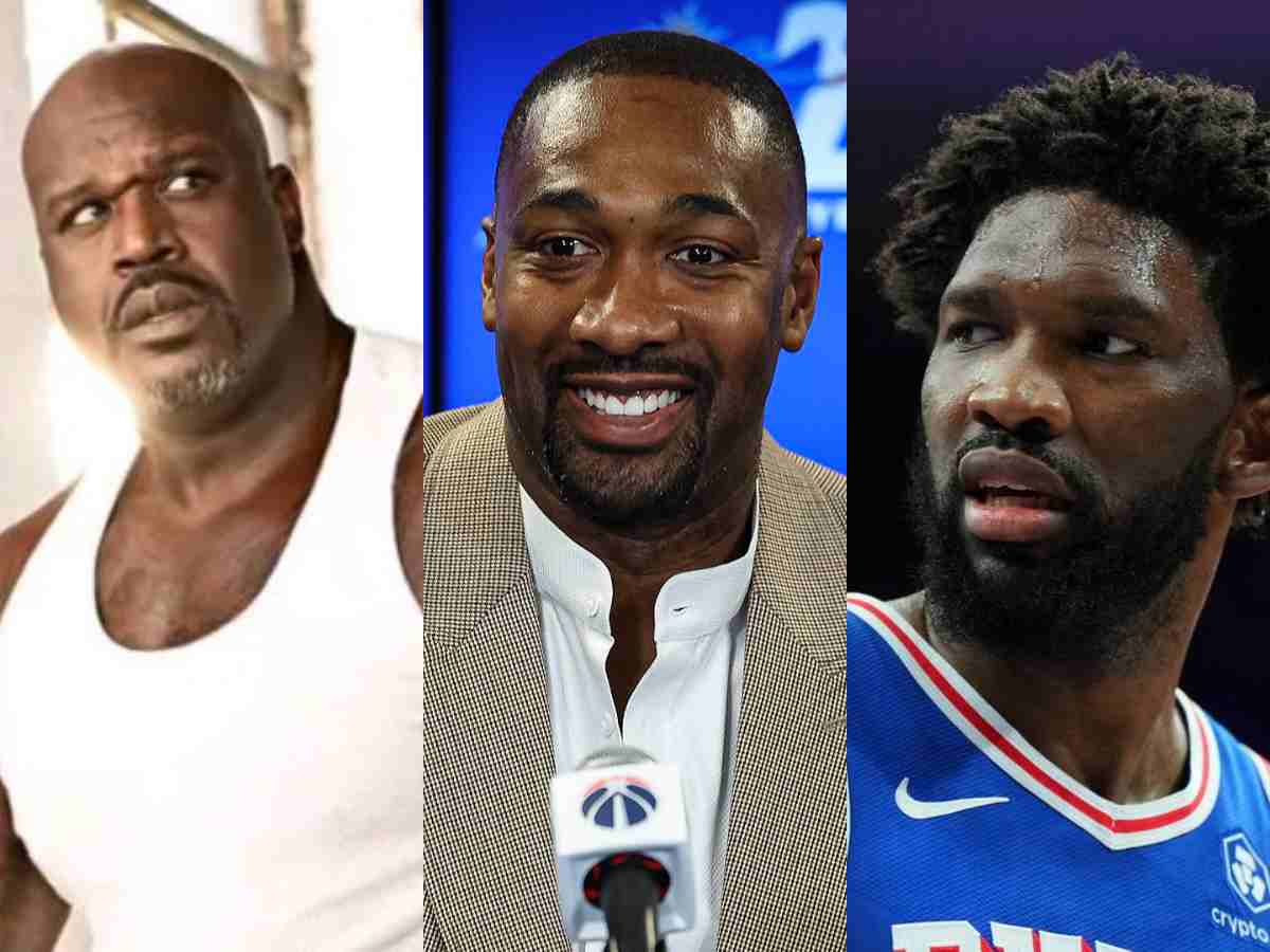 “Four motherfu**ers was guarding him!” Shaquille O’Neal comparisons with Joel Embiid SHUTDOWN by Gilbert Arenas