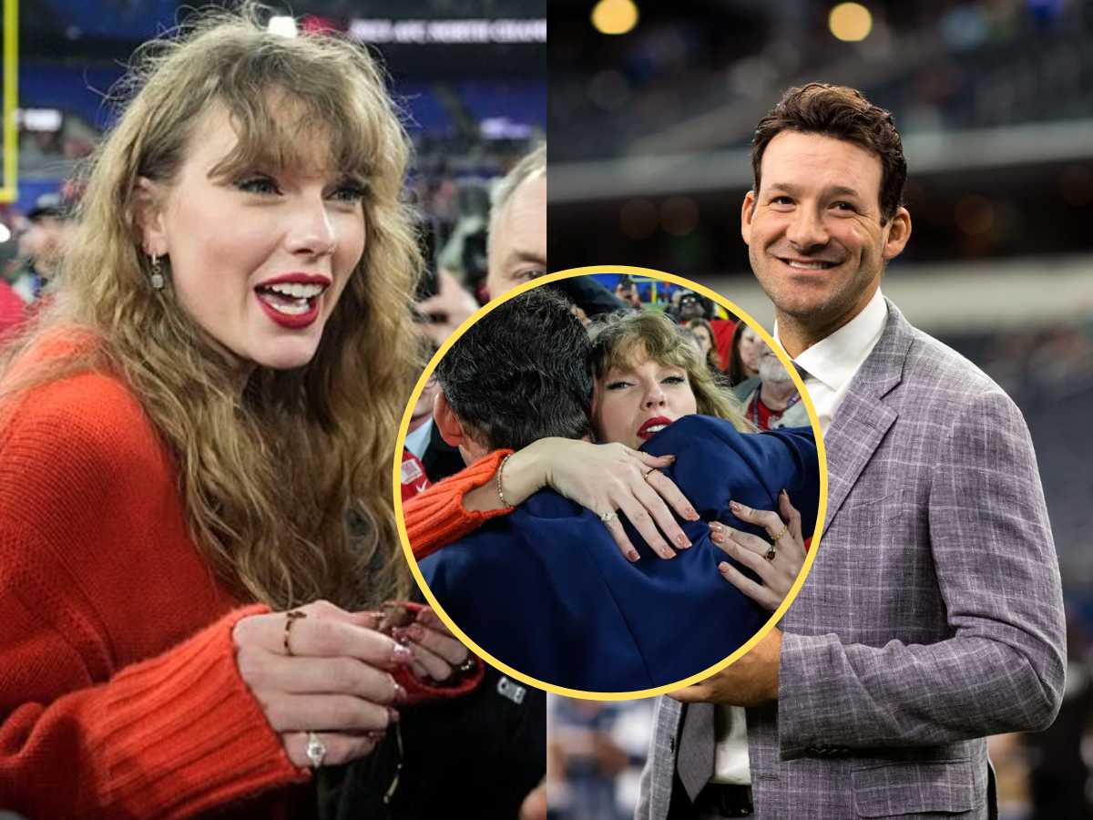 Travis Kelce’s girlfriend Taylor Swift links up with ex-Cowboys QB Tony Romo in unexpected turn of events after AFC Championship Game