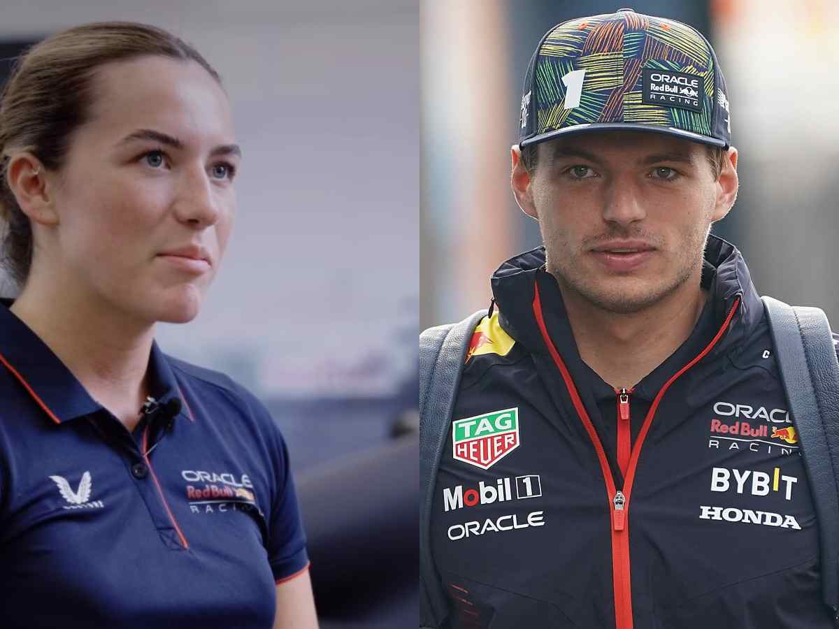 WATCH: Max Verstappen’s Red Bull gets a first-ever female mechanic