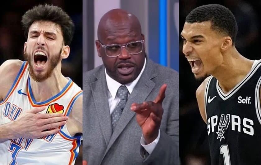 Shaquille O’Neal settles ‘ROTY’ debate between Victor Wembanyama and Chet Holmgren