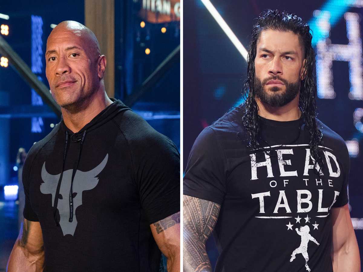 The Rock and Roman Reigns