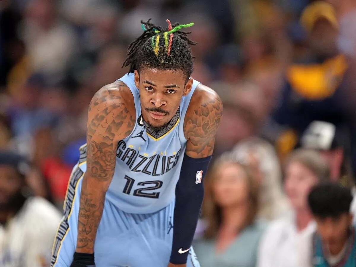 Ja Morant for the Memphis Grizzlies (Via The Mirror)