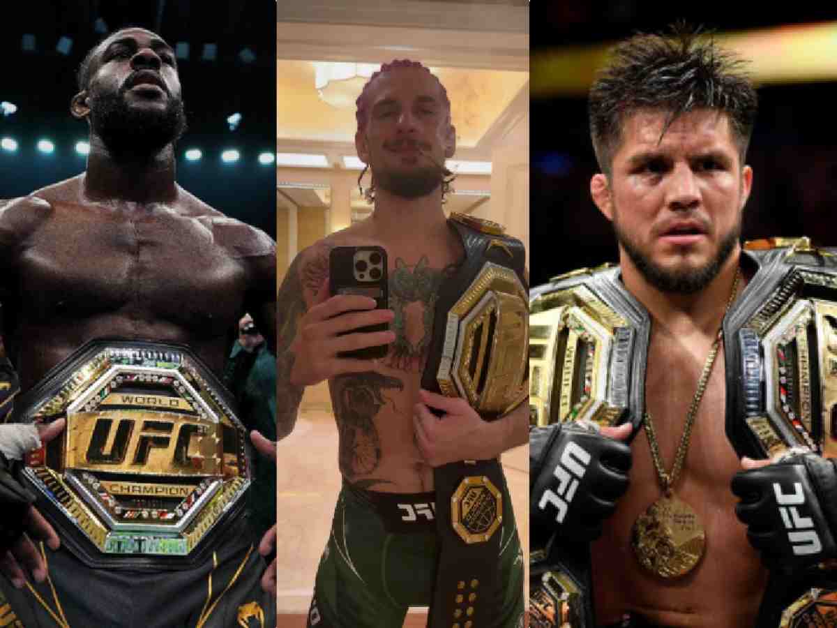 Aljamain Sterling, Sean O'Malley, and Henry Cejudo have much history together