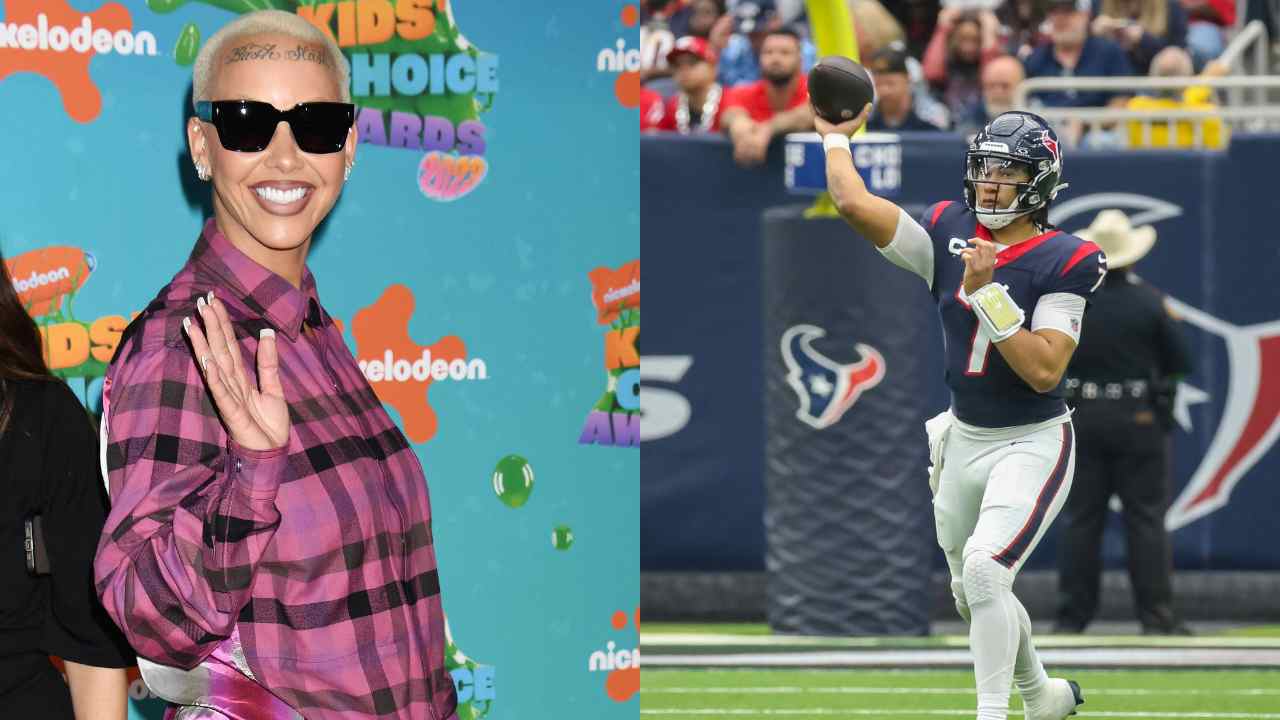 40-year-old Amber Rose breaks silence on rumors of her dating Texans QB C.J. Stroud