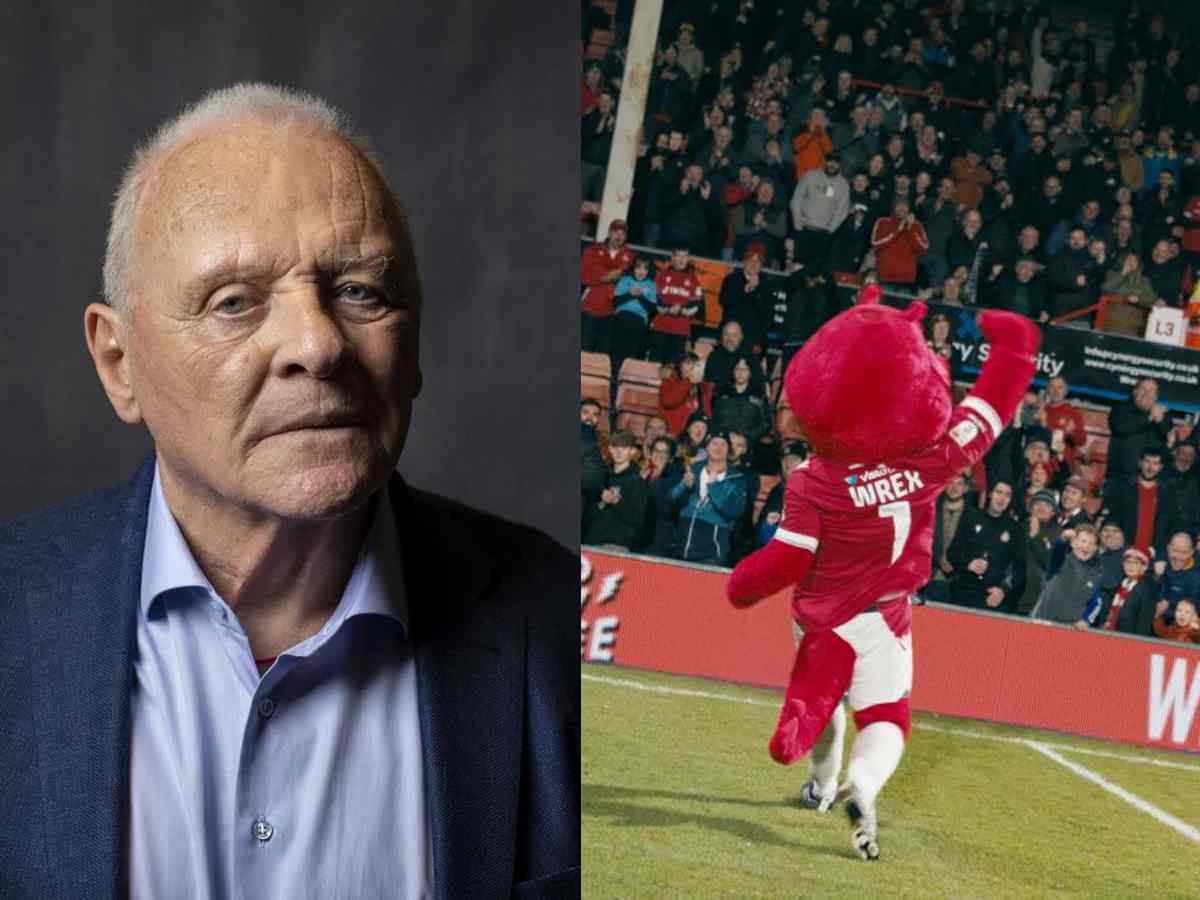 WATCH: Hollywood icon Sir Anthony Hopkins joins Ryan Reynolds & Rob McElhenney as Wrexham Mascot in HILARIOUS Super Bowl ad