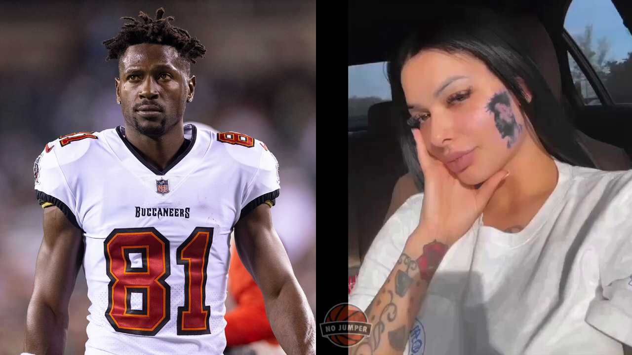 Internet sensation Celina Powell gets Tom Brady’s ex-teammate Antonio Brown’s face tattooed on her face