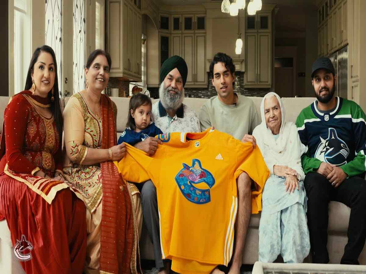 Arshdeep Bains's family