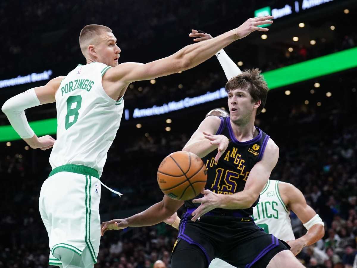 “Carrying the Lakers!” – Austin Reaves gets HAILED for his game-winning performance against the Celtics without LeBron James and Anthony Davis