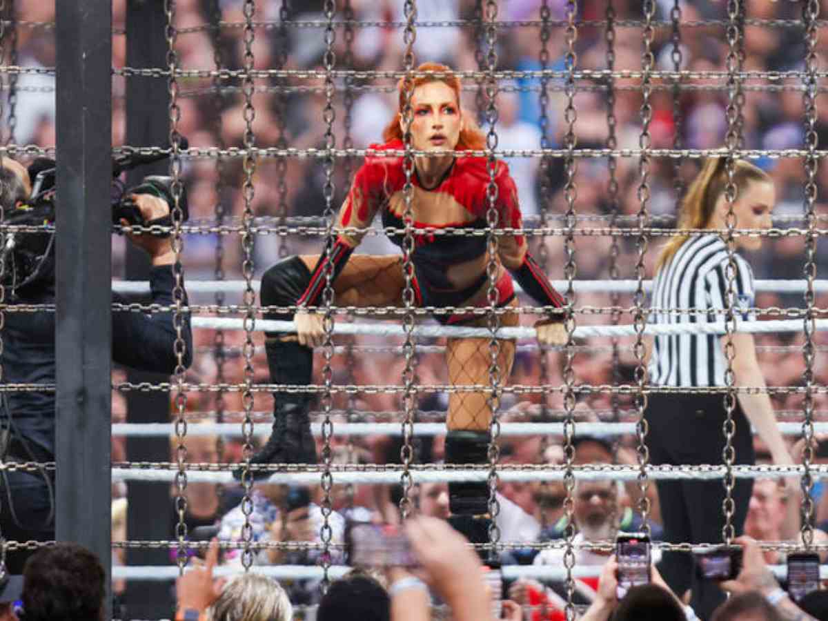 Becky Lynch at Elimination Chamber