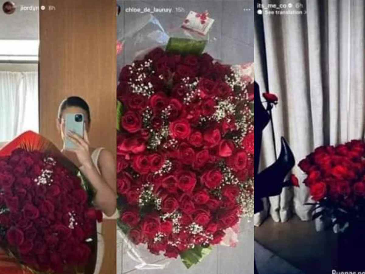 Benzema sent flowers