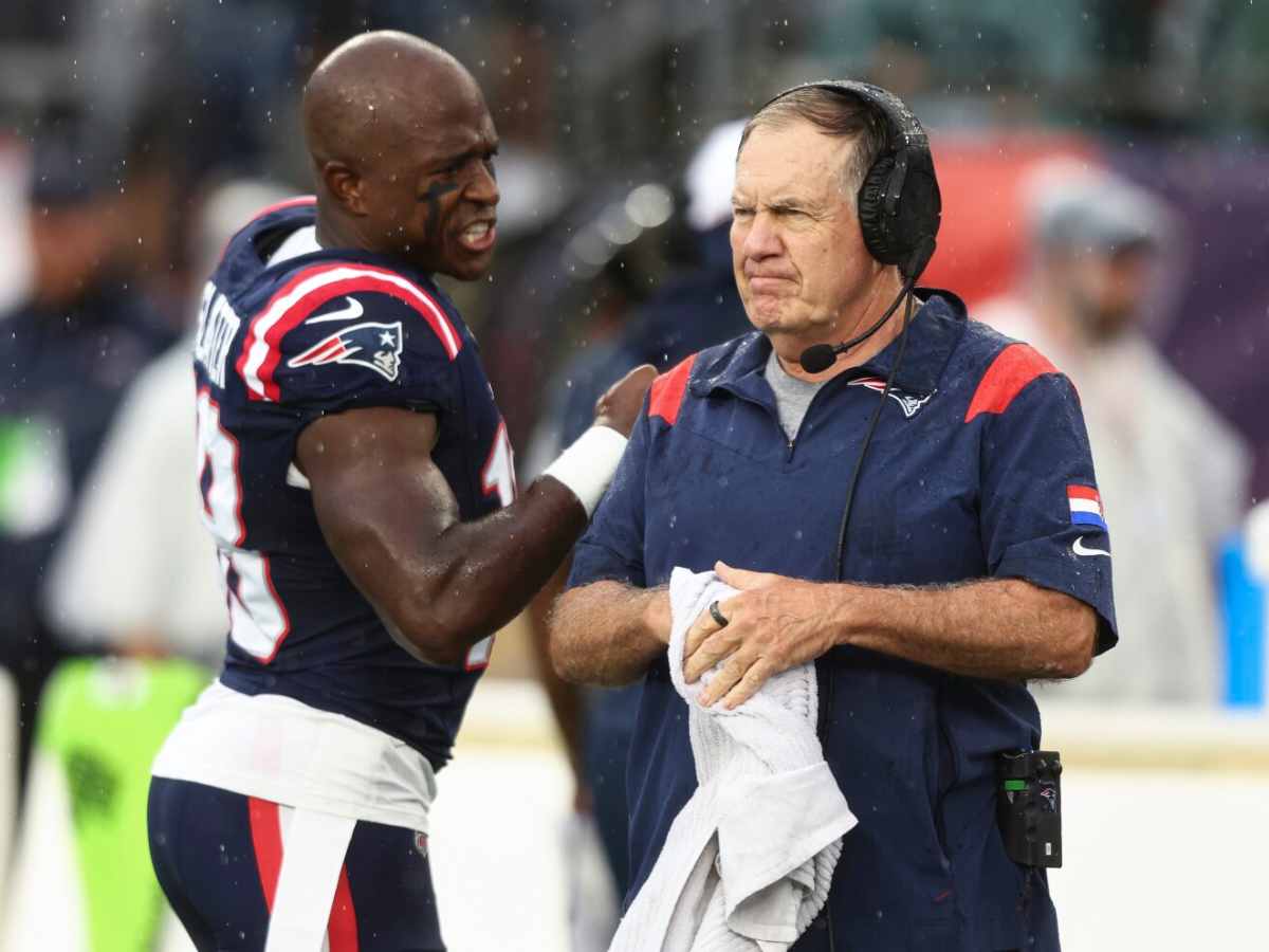 Bill Belichick and Matthew Slater