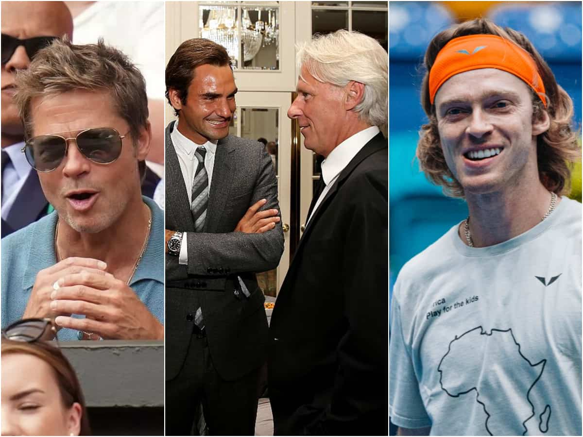 “Brad Pitt is going to be great,” Andrey Rublev picks Roger Federer alongside Bjorn Borg, Marat Safin and John McEnroe for a tennis all-star weekend