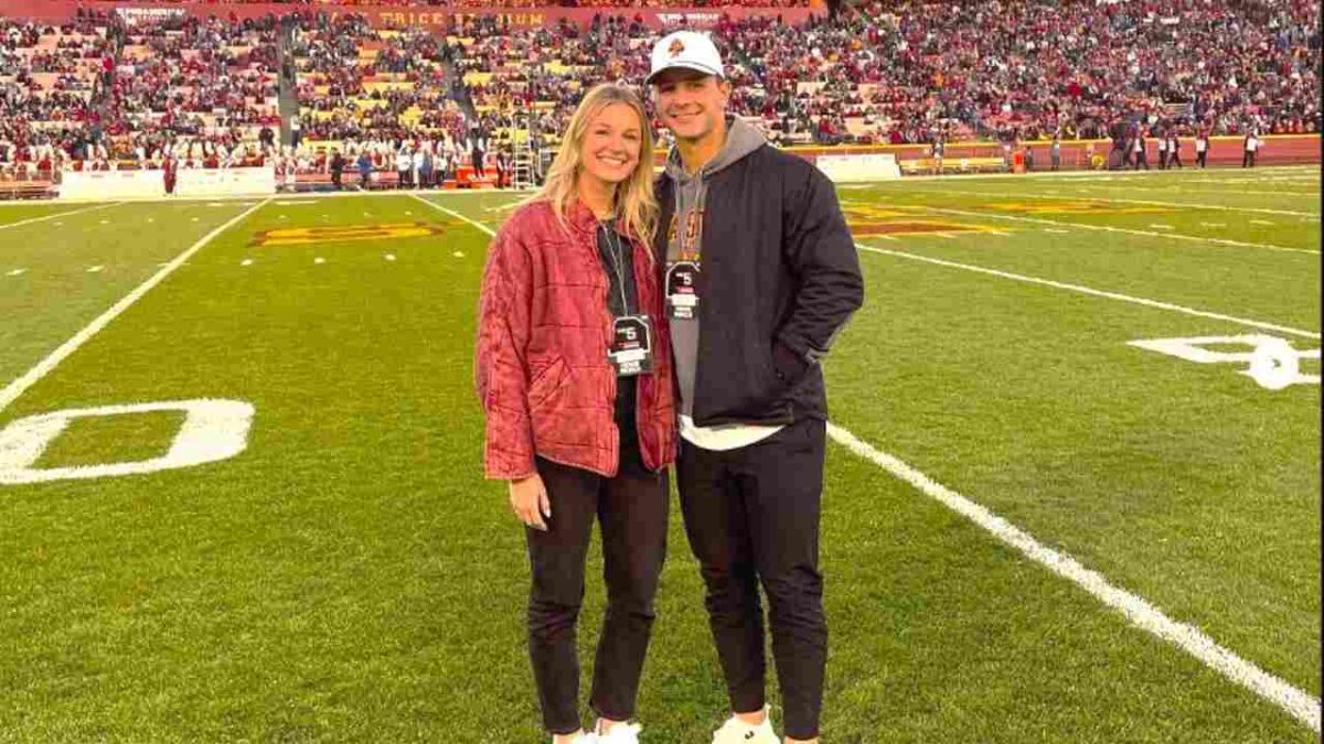 Brock Purdy's fiancee Jenna Brandt reveals her excitement as she celebrates with a 'Bride to Be' sash just weeks before her wedding