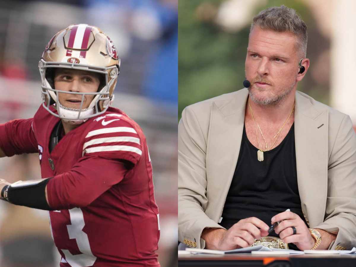 Pat McAfee silences 49ers’ Brock Purdy critics ‘once and for all’ as historic NFC Championship feat shuts down haters