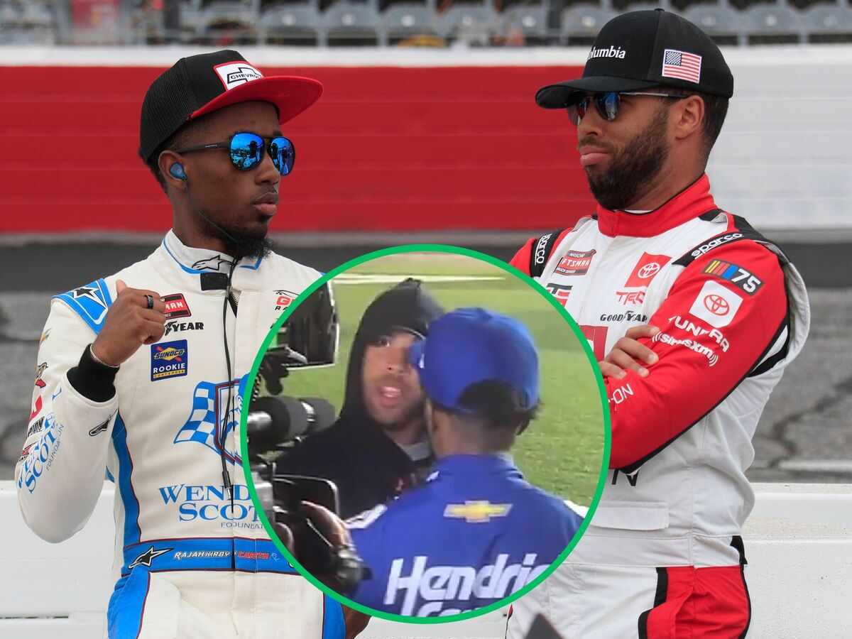 WATCH: “It’s a little fraudulent to criticize a kid…”- Fans react as Bubba Wallace explains the reason for confronting Rajah Caruth at Daytona