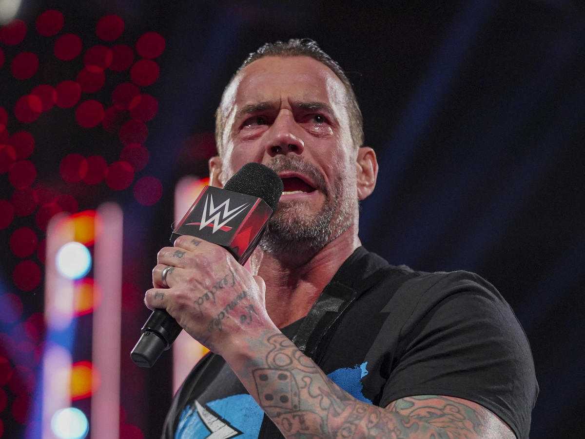 CM Punk emotionally giving update on his injury during Raw