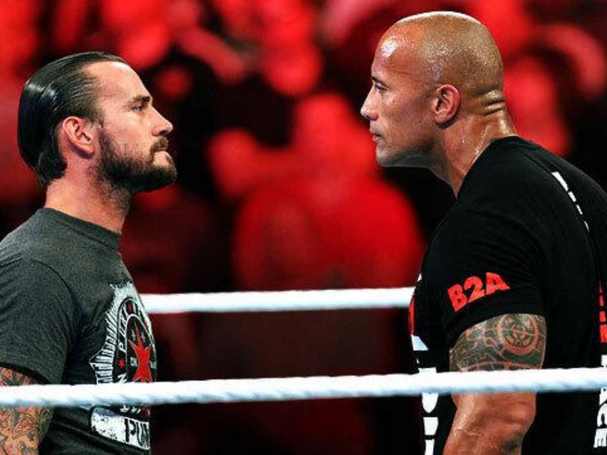 CM Punk and The Rock