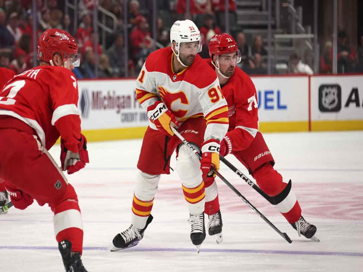 Calgary Flames vs. Detroit Red Wings