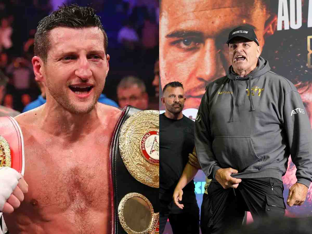 World Champion Carl Froch accepts John Fury’s call out for a fight but on ONE CONDITION