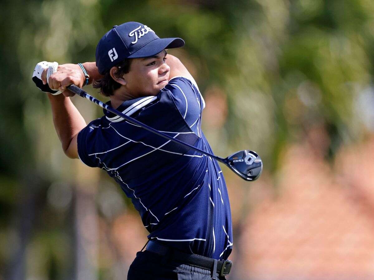 Charlie Woods reportedly HECKLED by rowdy fans throughout Cognizant Classic pre-qualifier