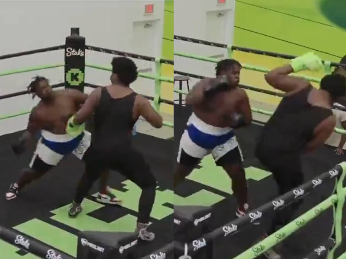 Watch: Kick streamer Chibu brings a wheelchair for his opponent at Adin Ross’s boxing event and eventually wins by TKO