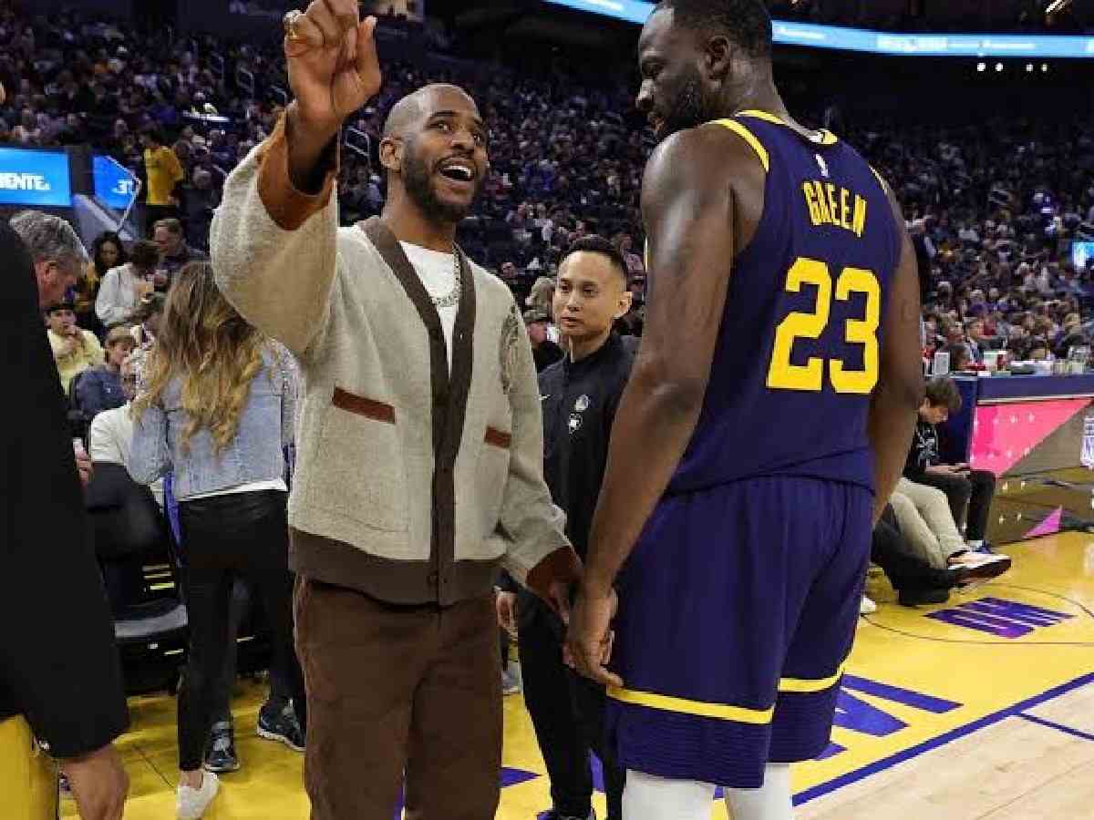 Chris Paul and Draymond Green