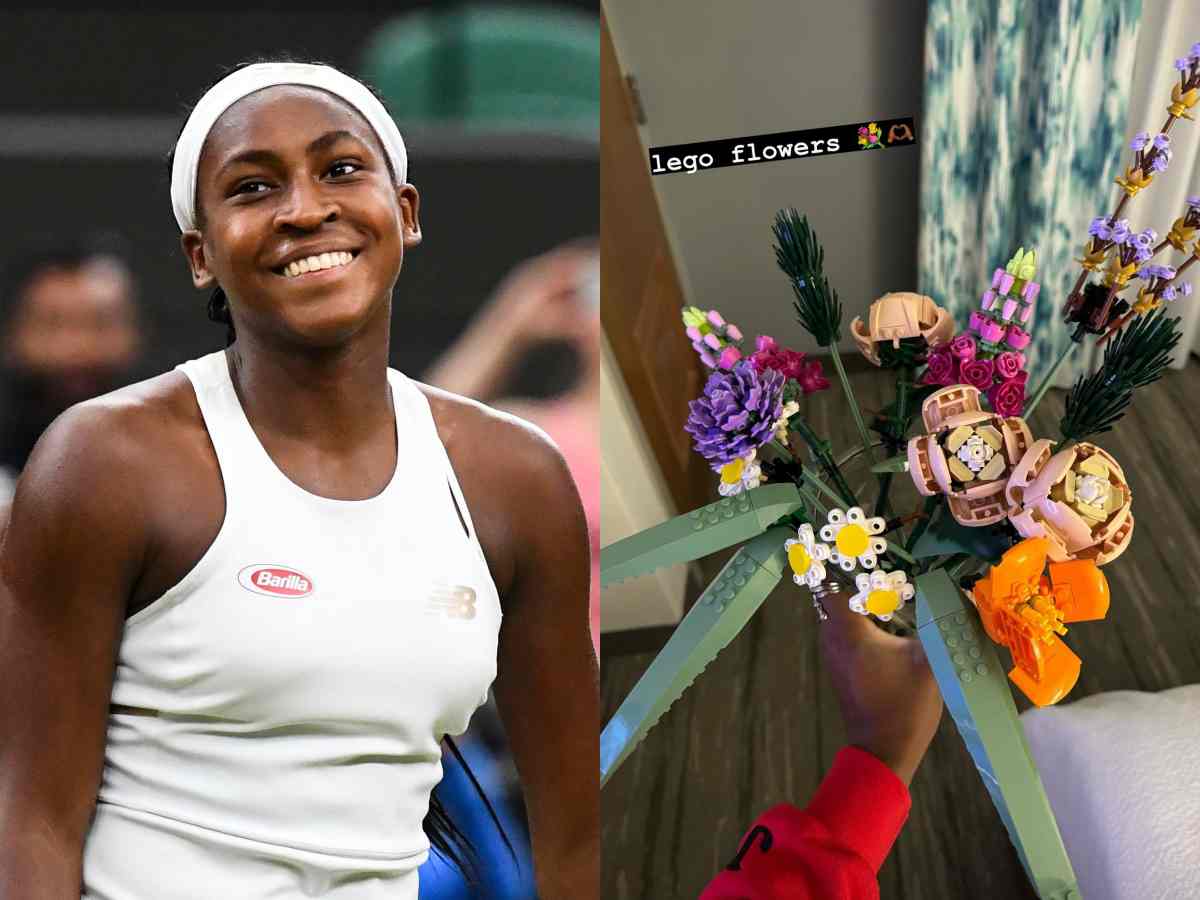 Coco Gauff shares her ‘Rose Day’ celebrations as Valentine’s week kicks off with a lego bouquet for the young WTA star