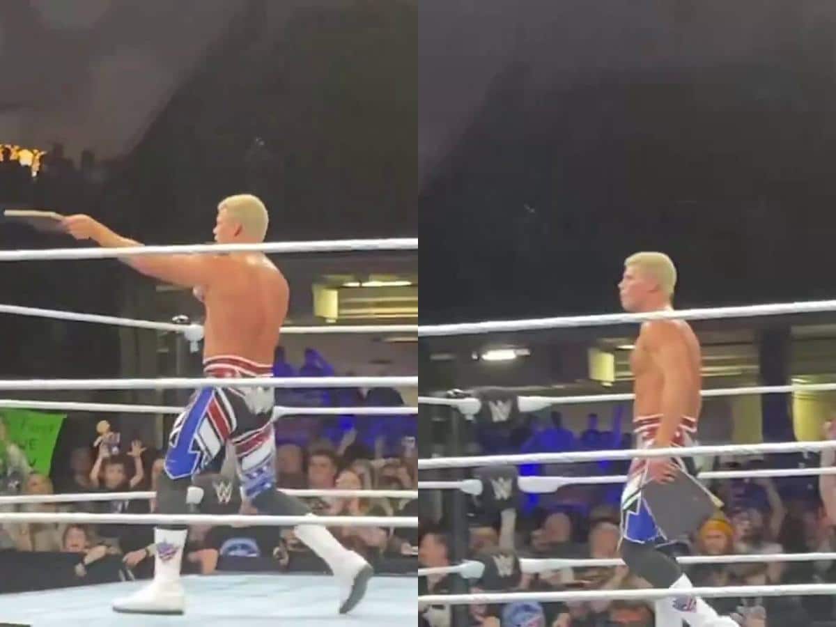 WATCH: Cody Rhodes issues apology to fans in his first public appearance after controversial SmackDown 