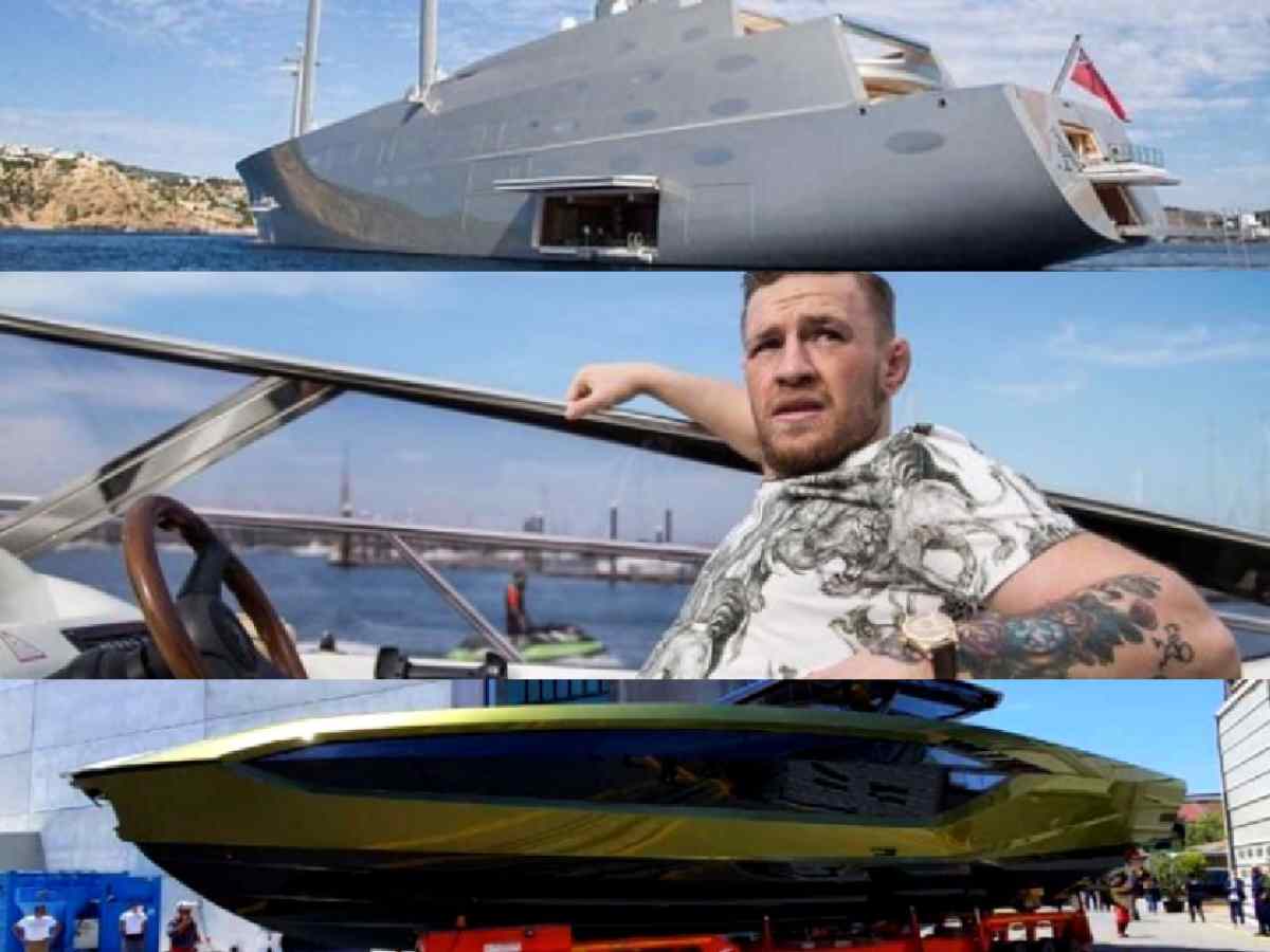 “It’s a rocket ship…” Owner of $4,000,000 worth Lamborghini super yacht, Conor McGregor reveals REALITY behind luxury purchase